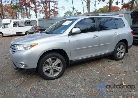 2011 Toyota Highlander Limited V6 z USA, uszkodzony, nr VIN 5TDDK3EH8BS092633